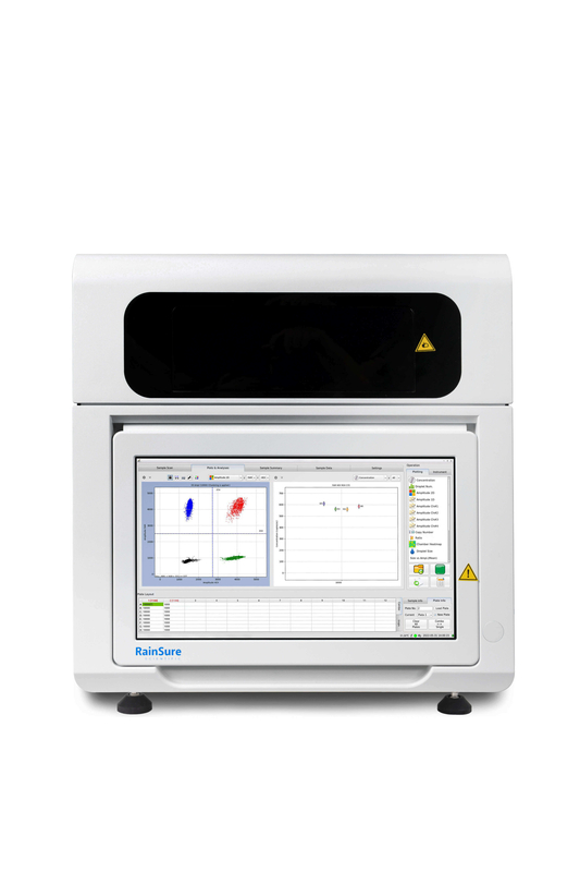 Surveillance du traitement Instrument de PCR numérique de niveau de copie unique